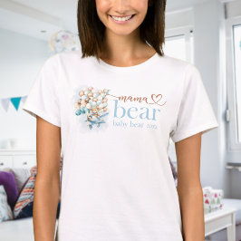 Camiseta ¡Podemos Esperar! Mama y Baby Bear