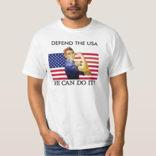 Camiseta podemos hacerlo, DEFENDEMOS LOS E.E.U.U.
