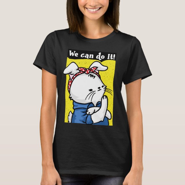 Camiseta Podemos hacerlo Empoderamiento de las mujeres de P (Anverso)