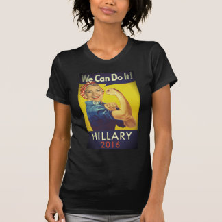 Camiseta ¡Podemos hacerlo, Hillary para el presidente!
