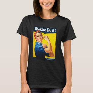 Camiseta Podemos Hacerlo Poster Rosie El Poder Chica Rivete