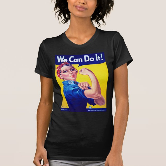 Camiseta Podemos hacerlo Rosie the Riveter (Anverso)
