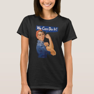 Camiseta Podemos Hacerlo Rosie The Riveter Feminist Wwii Ro