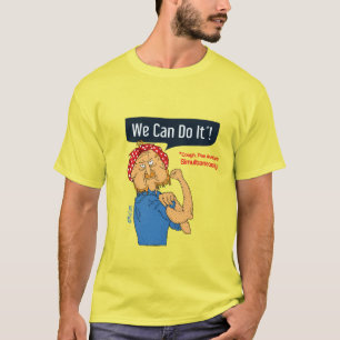 Camiseta Podemos hacerlo - tos pipa y pepita simultáneament