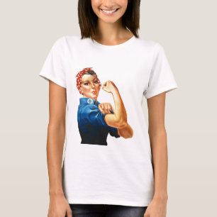 Camiseta Podemos lograrlo, Rosie the Riveter Women Power