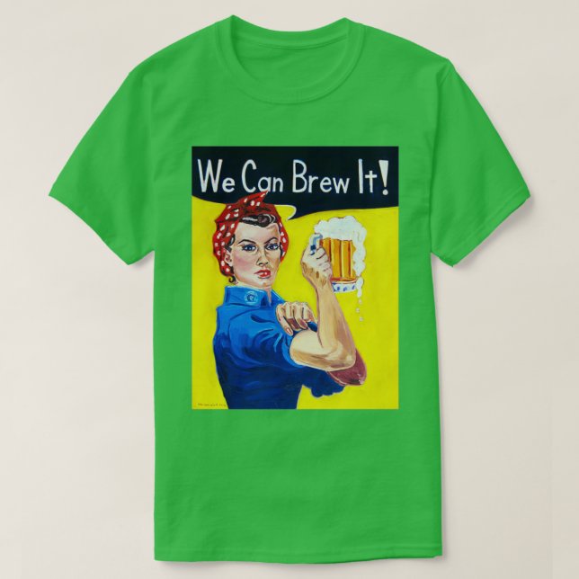 Camiseta Podemos producirla Rosie the Riveter 1 (Diseño del anverso)