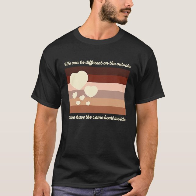 Camiseta Podemos ser diferentes pero tenemos la misma cosec (Anverso)