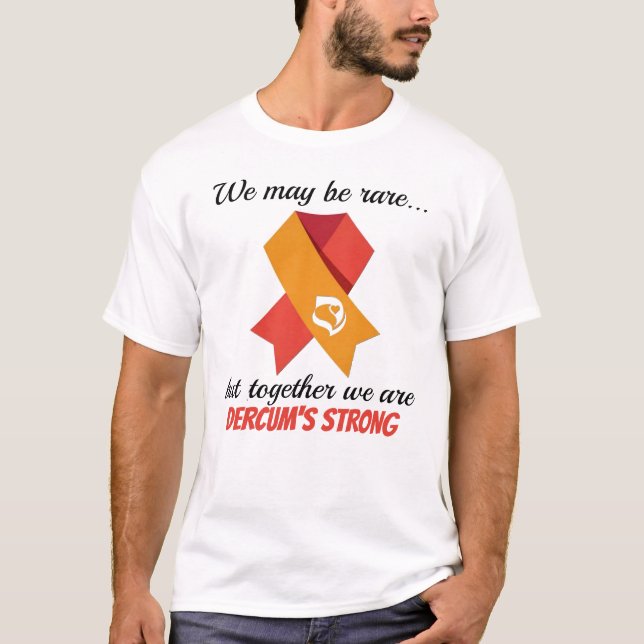 Camiseta Podemos ser raros pero juntos somos FUERTES DE DER (Anverso)