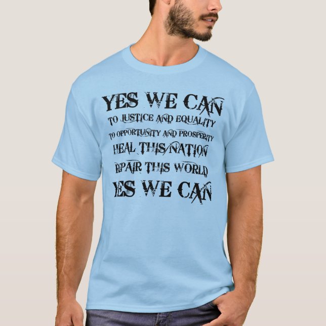 Camiseta Podemos sí (Anverso)