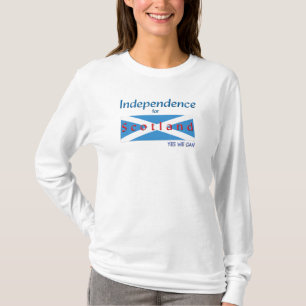 Camiseta podemos sí independencia para Escocia