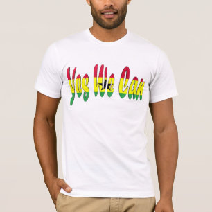 Camiseta Podemos sí (la bandera de Ghana)