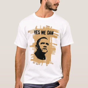 Camiseta PODEMOS SÍ la plantilla W de la cartulina (de