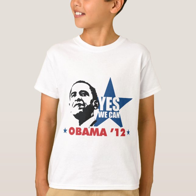 Camiseta podemos sí obama 12 (Anverso)