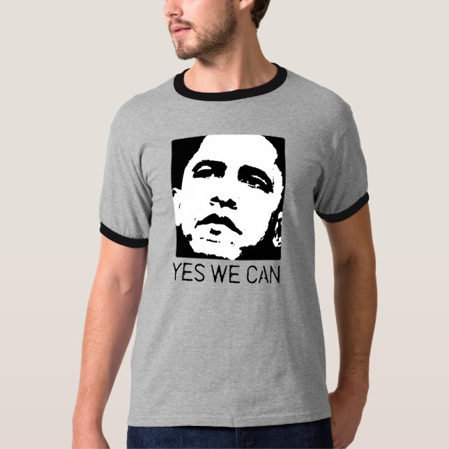 Camiseta Podemos sí Obama 2008 (Anverso)