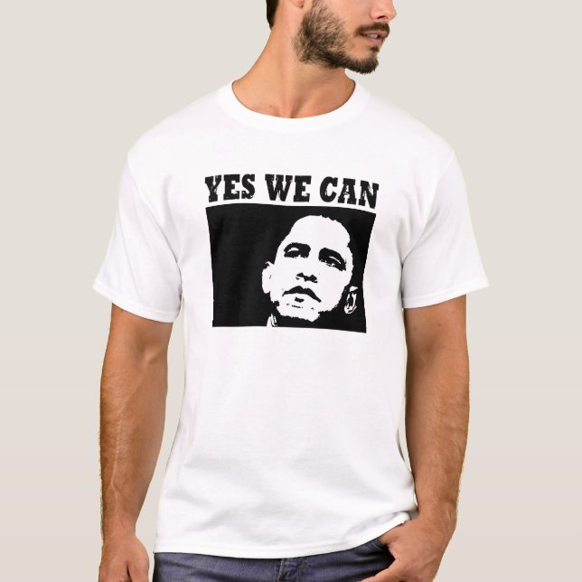 Camiseta Podemos sí Obama 2008 (Anverso)