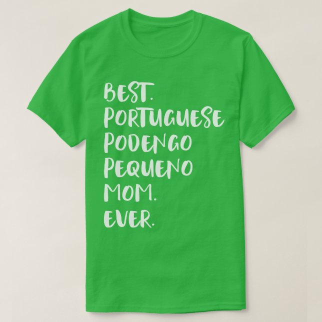 Camiseta Podengo Pequeno (Diseño del anverso)