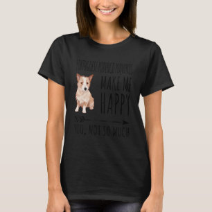 Camiseta Podengo Pequenos Portugués Me Hacen Feliz No