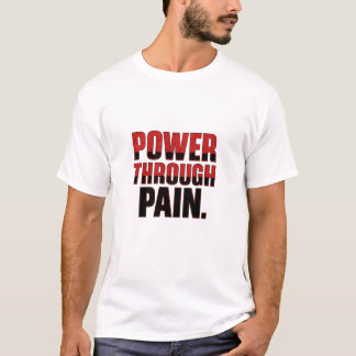 Camiseta Poder a través del dolor