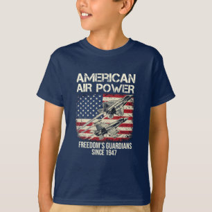 Camiseta Poder Aéreo Americano Guardianes de la Libertad Av