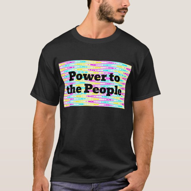 Camiseta Poder al Pueblo (Anverso)