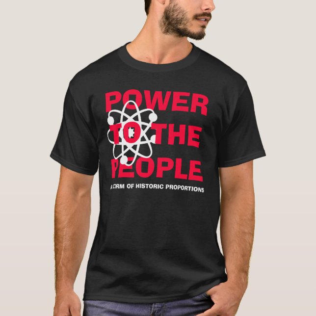 CAMISETA PODER AL PUEBLO (Anverso)