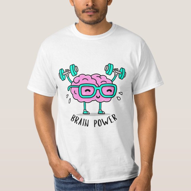 Camiseta Poder cerebral (Anverso)