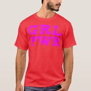 Camiseta Poder chica Chicas feministas Empoderamiento
