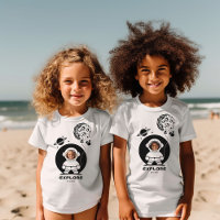 Poder chica explora más Personalizado astronauta