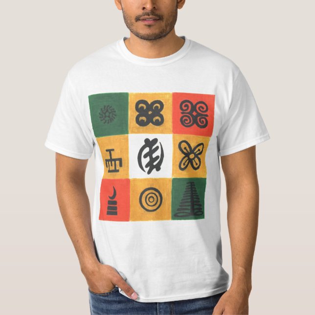 Camiseta Poder de Adinkra de la transformación (Anverso)