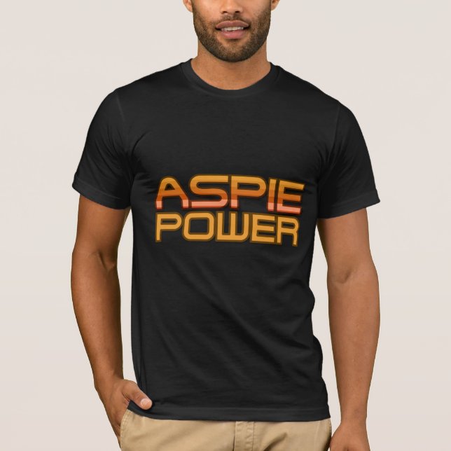 Camiseta Poder de Aspie (Anverso)
