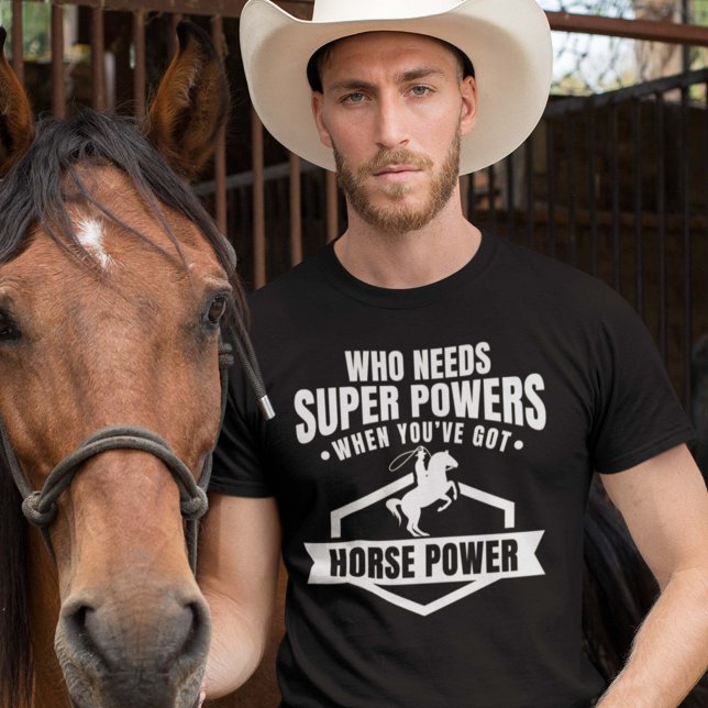 Camiseta Poder de caballo (horse power shirt)