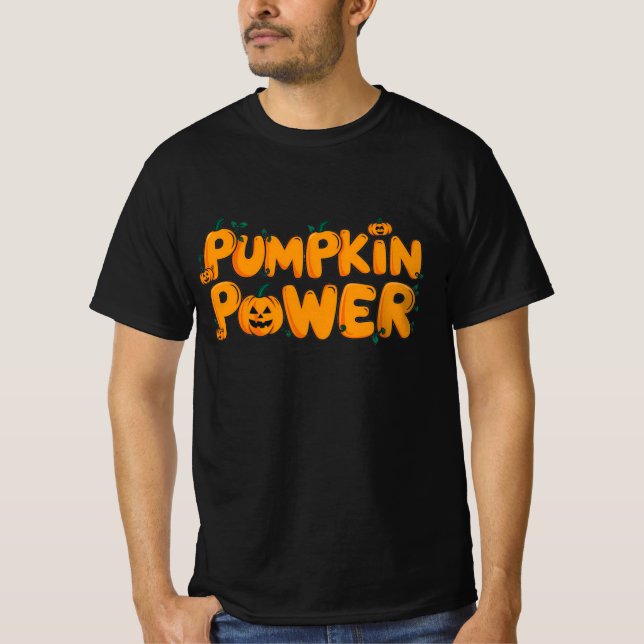 Camiseta Poder de calabaza (Anverso)
