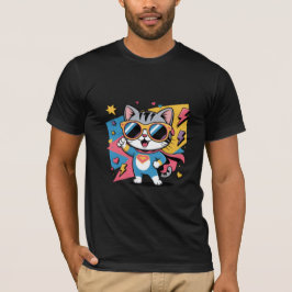 Camiseta Poder de Gatito Superhéroe