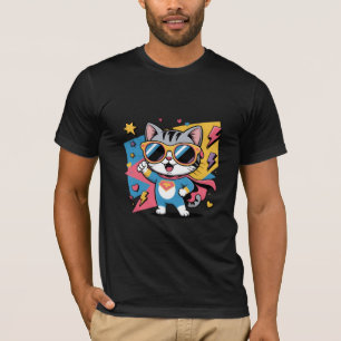 Camiseta Poder de Gatito Superhéroe