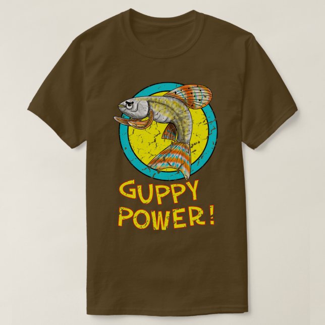 Camiseta Poder De Guppy (Diseño del anverso)