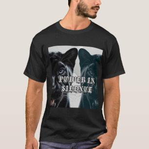 Camiseta Poder de Jaguar Negro en Silencio