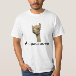 CAMISETA ¡PODER DE LA ALPACA!!