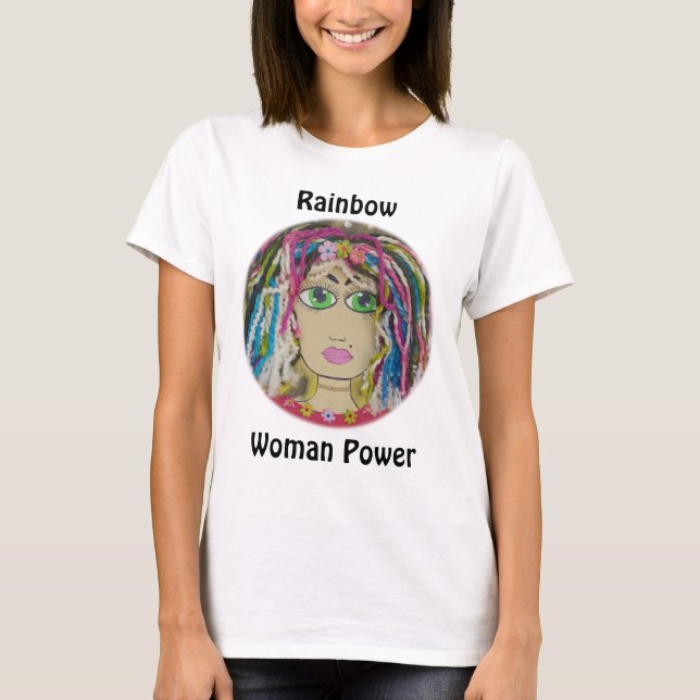 Camiseta - poder de la mujer (Anverso)
