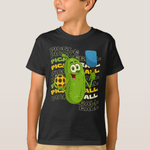 Camiseta ¡Poder De La Piel! Niños de Cute Pickleball