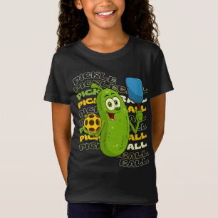 Camiseta ¡Poder De La Piel! Niños de Cute Pickleball