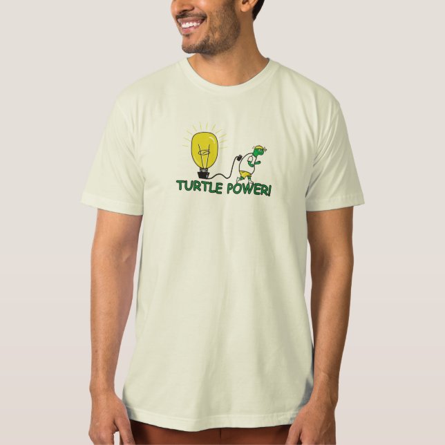 Camiseta ¡Poder de la tortuga! (Anverso)