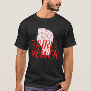Camiseta Poder de Niña Historia Negra Emancipación Feminist