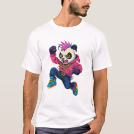 Camiseta Poder de Panda Punk