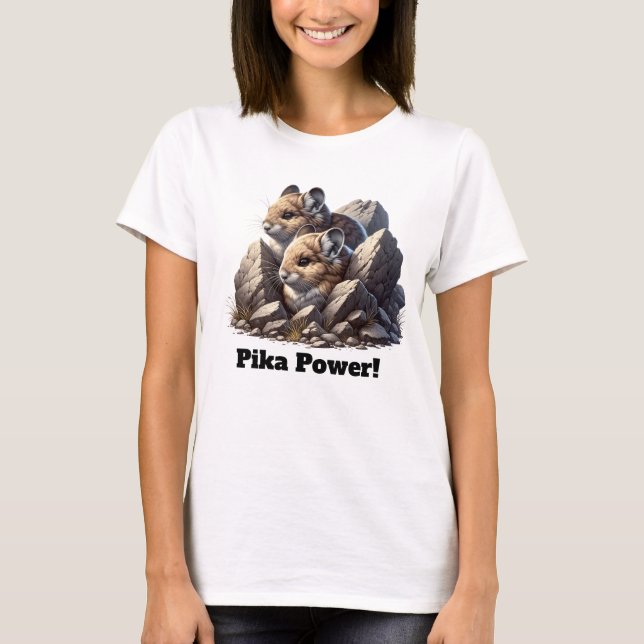 Camiseta ¡Poder de Pika! (Anverso)