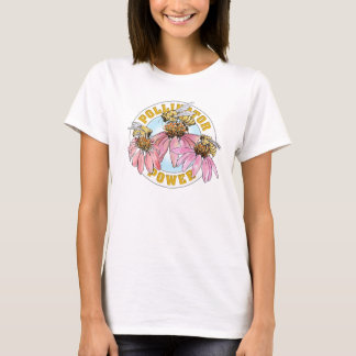 Camiseta Poder de polinización también