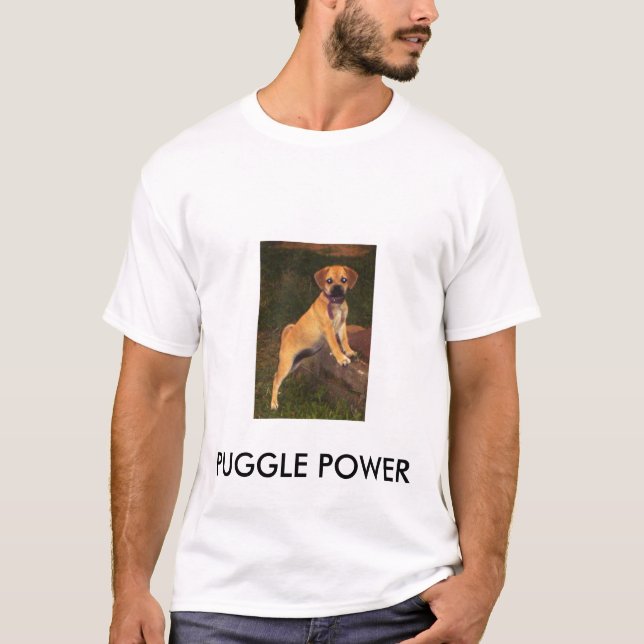 CAMISETA PODER DE PUGGLE (Anverso)