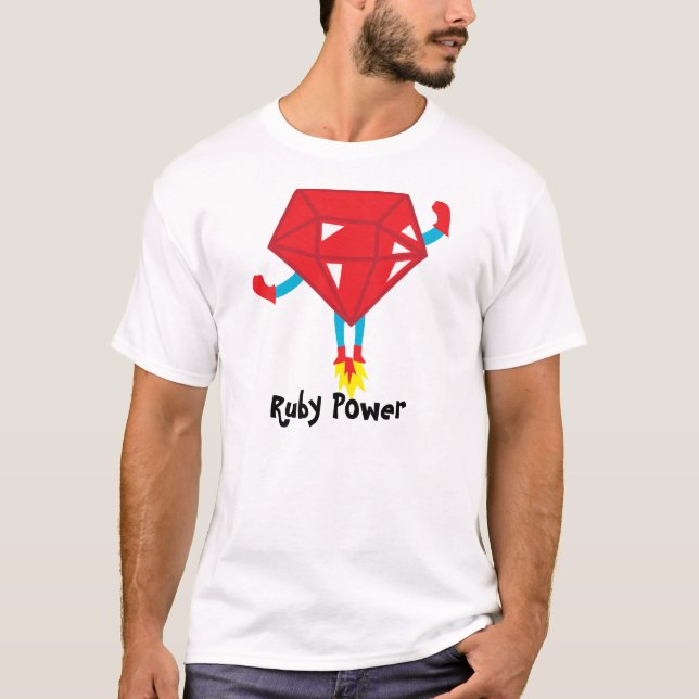 Camiseta Poder de rubíes (Anverso)