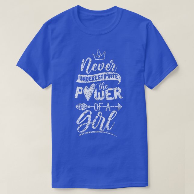 Camiseta Poder De Una Mujer Chica Feminista Feminismo 454 (Diseño del anverso)