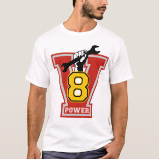 Camiseta poder de v8