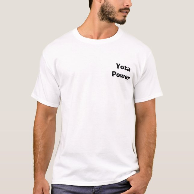 Camiseta Poder de Yota (Anverso)